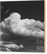 Clouds Over The Palouse Wood Print