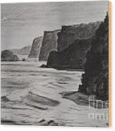 Coastal View Wood Print