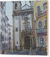Coimbra Wood Print