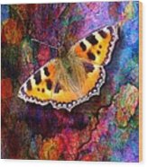 Colorful Butterfly Wood Print
