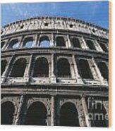 Colosseum Wood Print
