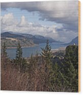 Columbia Gorge Wood Print