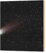 Comet Hyakutake Wood Print
