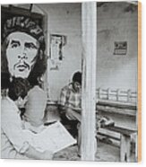 The Revolutionary Che Guevara Wood Print