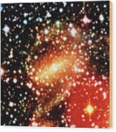 Composite Colour Image Of Dwingeloo 1 Galaxy Wood Print