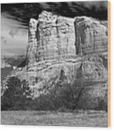 Courthouse Rock Wood Print