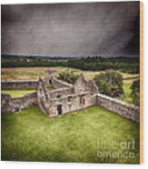 Craigmillar Castle Ruins Wood Print