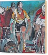 Cycling Trinity Wood Print