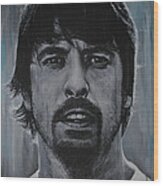 Dave Grohl Wood Print