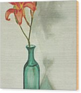 Daylily Wood Print