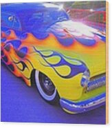 Definitely A Hot Rod Wood Print