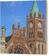 Derry Cathedral Wood Print