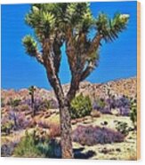 Desert Spring Wood Print