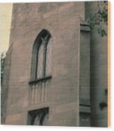 Dimnent Memorial Chapel Detail Wood Print