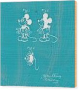 Disney Mickey Mouse Wood Print