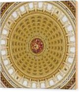 Capitol Dome - Madison - Wisconsin Wood Print