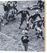 Don Hutson In Action Wood Print
