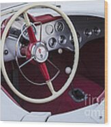 Duntov 1954 Corvette Interior Wood Print