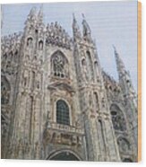 Duomo Di Milano Wood Print