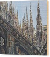 Duomo Di Milano Iii Wood Print