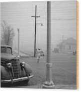 Dust Bowl, 1936 Wood Print