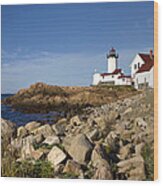 Eastern Point Lighthouse Wood Print