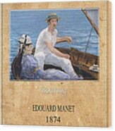 Edouard Manet 4 Wood Print