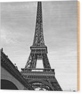 Eiffel Classic Wood Print