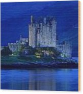 Eilean Donan Castle In Scotland Wood Print