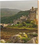 Eilean Donan Castle Highlands Scotland Wood Print