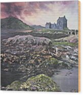 Eilean Donan Castle Scotland Wood Print