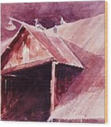 Elkhorn Valley Barn Wood Print