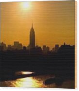 Empire State Building... Nyc.  #nyc Wood Print