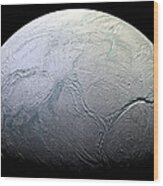 Enceladus Wood Print