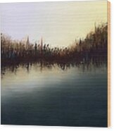 Eno's Sunset Wood Print