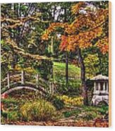 Fabyan Japanese Gardens I Wood Print