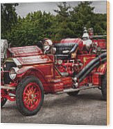 Fireman - Phoenix No2 Stroudsburg Pa 1923 Wood Print