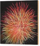 Fireworks Wood Print