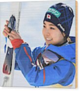 FIS Women's Ski Jumping World Cup Sapporo - Day 1 Wood Print
