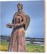 Fisherman's Wife Wood Print