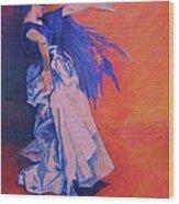 Flamenco-john Singer-sargent Wood Print