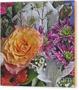 Floral Bouquet 6 Wood Print