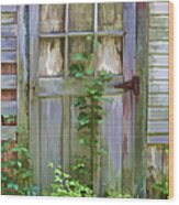 Forgotten Door Wood Print