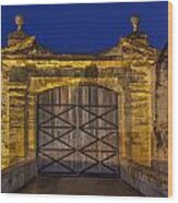 Fort Castillo San Cristobal Inpuerto Rico Wood Print