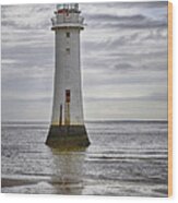 Fort Perch Lighthouse Wood Print