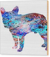 French Bulldog Wood Print