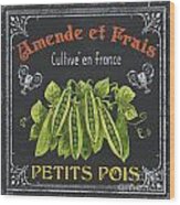 French Vegetables 2 Wood Print