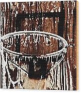 Frozen Hoop Wood Print