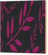 Fuchsia Design Wood Print