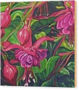 Fuchsia Fantastic Wood Print